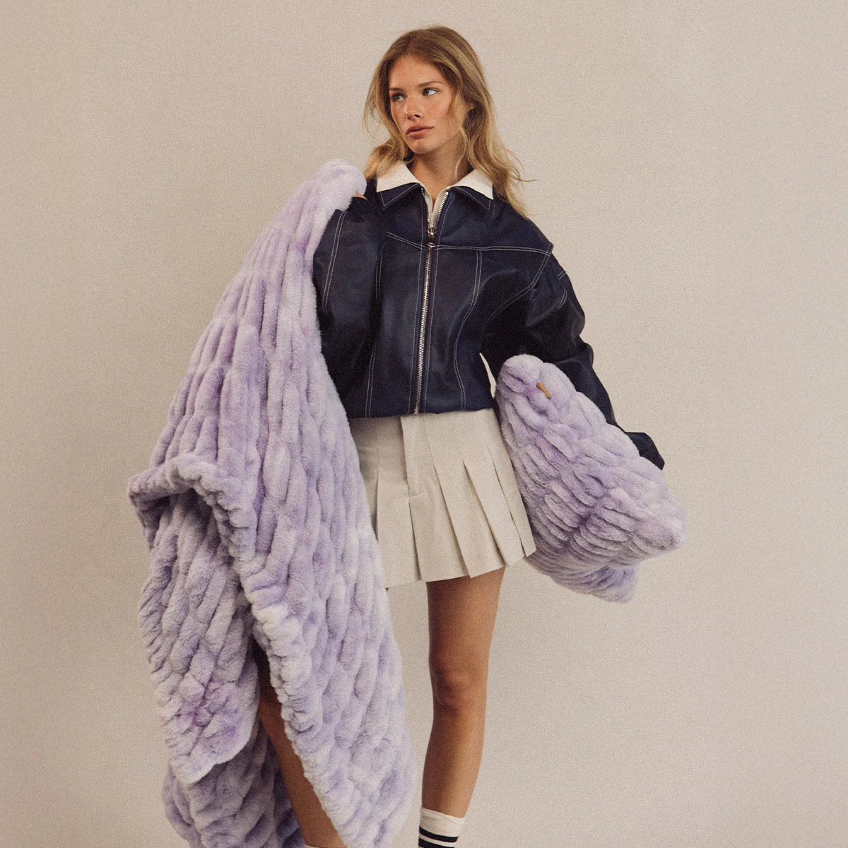 Lavender Sky Pillow - Image 3